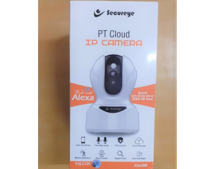 SECUREYE 2MP IP WIFI DOME CAMERA ICAM300 (PT CLOUD)